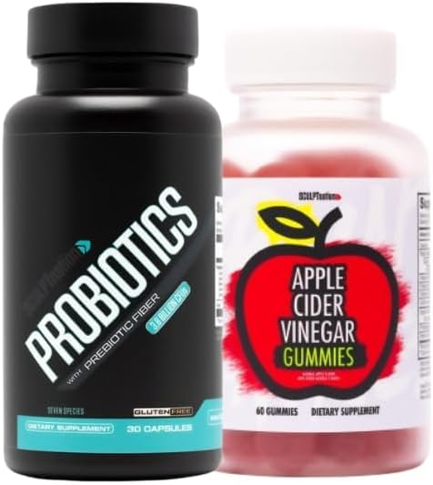 Sculpt Nation by V Probiotiques écrémés et bundle de vinaigre de cidre de pomme