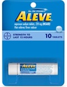 Aleve Pain Reliever/Fever Riduttore Tablet, 220 mg 10 ea (Pack of 3)
