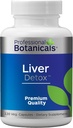Botanical Professionale Detox Liver – Natural Liver Cleanse & Detox Support with Botanicals & Enzymes – 120 Vegan Capsule