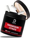 Magnesio Citrato 500mg Capsule (Citrato de Magnesio) - Pure Magnesio Supplemento al Sostegno Sistema Digestivo, Massa Muscolare & Produzione Energetica - 150 Capsule per Alimentazione 5-Month