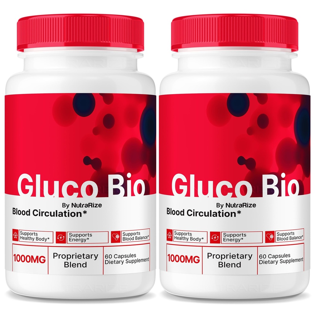 (2 Pack) GlucoBio Capsule, Integratore Ufficiale di Supporto Bio Gluco, Formula Naturale per Sostenere Salute e Benessere, Pillole Vitamine Premium, GlucoBio Recensioni (120 capsule)