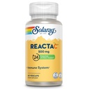 SOLARAY Reacta-C con vitamina C 500mg - 200mg Bioflavonoide Concentrato, Vitamine di Difesa Immune - Brevettato 24 ore Integratore di Supporto Immune - Vegan - 60 Capsule, 60 Serve