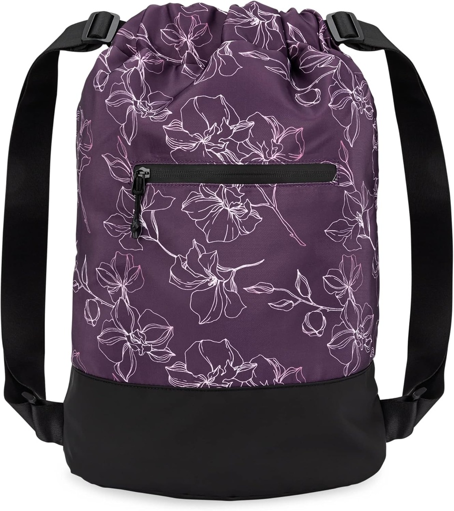 GOMOYO Flex Cinch Drawstring Sac de gymnastique pour les femmes