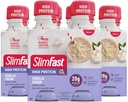 SlimFast Advanced Nutrition Shake – Pronti a Bere Meal Sostituzione – 20g di Protein – 11 Fl. Oz. Bottiglia – 12 Conte - Pantry Friendly Vanilla Cream 4 Count (Pack of 3) 132 Fl Oz (Pack of 12)