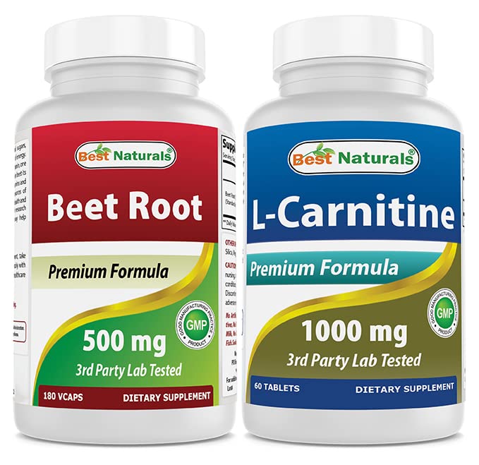 Polvere di radice di barbabietola 500 Mg & L-Carnitine 1000mg