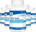 Qualität Wahl Mens One Daily Multivitamin mit Vitaminen A C D E B (1, 2, & 6) und Mineralergänzungen in 60 Count Bottles (5 Pack)