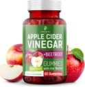Aceto di sidro di mele Gummies - Natural Apple Flavor - sana Keto Gummies - Non OGM, Vegan, Gluten Free - Mele Cider Gummies (60 Pezzi)