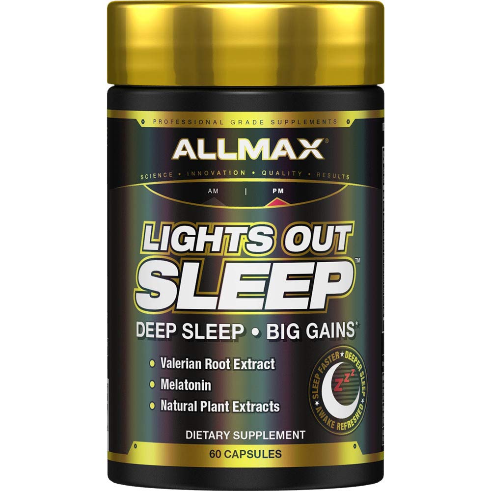 ALLMAX Nutrition allume le sommeil, 60 capsules