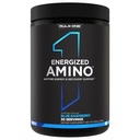 Règle 1 Protéines Amino énergétique – A tout moment l'énergie et le soutien de récupération avec BCAAs, Glutamine, Citrulline, Beta Alanine, Caféine à partir de café vert et extraits de thé Feuille (Blue Raspberry, 30 portions)