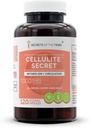 Cellulite Secret 120 Capsules, 1000 mg, Gotu Kola, Alfalfa, Rosemary, Dandelion, Racine de betterave, Fenugreek Métabolisme/Circulation (120 Capsules)