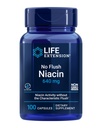 Life Extension No Flush Niacin, B3 for Heart Health, Cholesterol & Energy Support, Non-GMO, Gluten-Free, 100 Kapseln