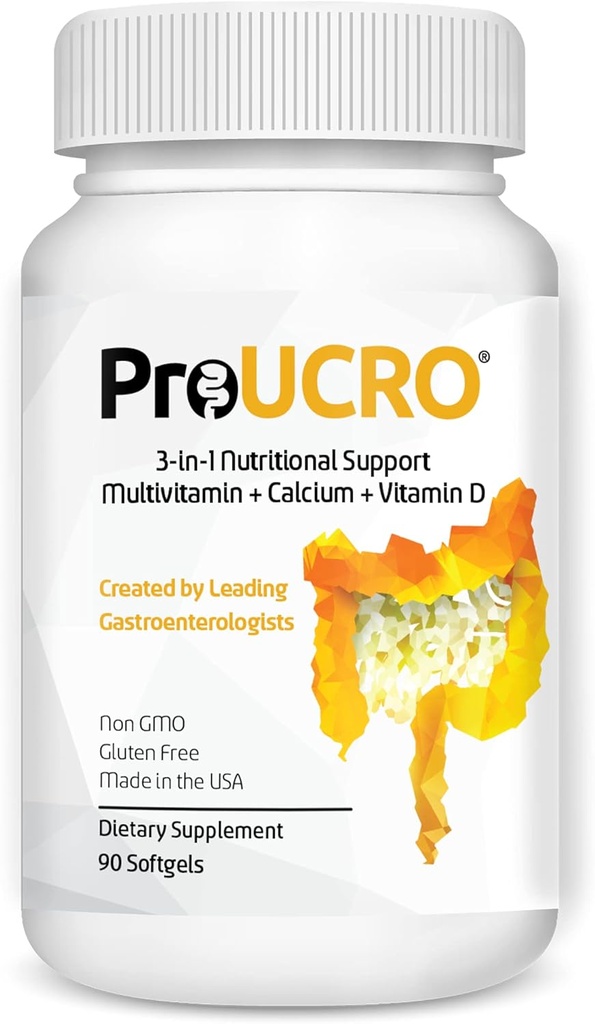 Gut Multivitaminici: Supporto nutrizionale per IBD Softgels alimentazione da 30 giorni