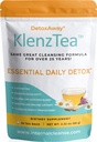 KlenzTeaTM - DetoxAway® il fegato, Lymph, Colon & rene con 14 ingredienti accuratamente selezionati. (30 Borse da tè)
