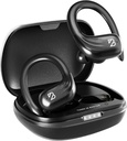 Back Bay Audio Runner 60 Drahtlose Laufgeräte, 80 Hour Long Battery Life Over The Ear mit Ohrhaken, Wrap Around Earphones Wireless Bluetooth Earbuds mit Mikrofon, Kopfhörer in Ohr Kopfhörer