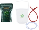 Coffee Enema Kit per la pulizia del colon con 1 LB Enema Coffee - Gerson approvato Home Enema Kit - Enema Bucket Kit - Therapy Roast Coffee Detox Cleanse - Enema Coffee Organic