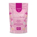 | Myo Inositol (4g) & D-Chiro Inositol (1g) Ideale Mischung 40:1 | Dauer 45 Tage | mit Folsäure + Vitamin D3 + Zink, pulverisierte Nahrungsergänzung für Frauen (225 g)
