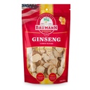 Baumann Wisconsin Ginseng - Grandes tranches 4 oz - 100% naturel Panax Ginseng Herb, Ginseng américain séché pur pour le soutien immunitaire, la focalisation améliorée et l'énergie