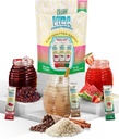 Hydration + Energy Electrolyte Drink Mix – Variety Pack mit Hibiscus, Kaffee Horchata & Erdbeerwassermelone, Sugar-Free mit Koffein, L-Theanin, Kokoswasser & Minerals