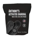 Le charbon activé d'Anthony, 1 lb, fabriqué aux États-Unis, ultra fin, sans gluten et grade alimentaire