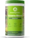 Amazing Grass Greens Blend Energy: Smoothie Mix, Super Greens Poudre et caféine végétale avec Matcha Green Tea & Beet Root Powder, Citron Lime, 60 portions (Packaging May Vary)