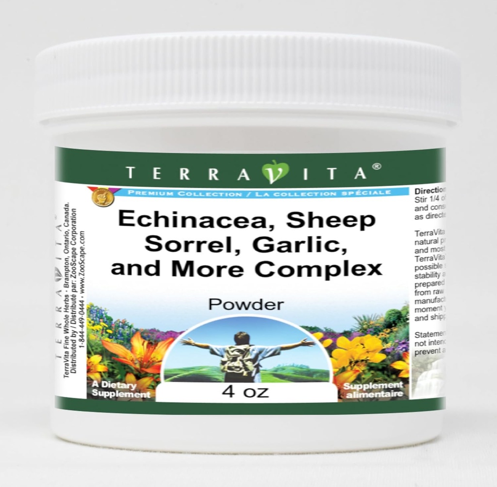 Echinacea, Sheep Sorrel, Garlic, and More Complex Powder (4 oz, ZIN: 516903) - 3 Pack