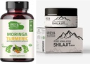 Moringa Turmeric Kapseln und Himalayan Shilajit Kapseln