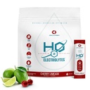 Cellutrex® H2O Electrolytes – Miscela di bevanda della polvere di elettrolita, Zucchero Zero, Pacchetti di idratazione del sale naturale per il recupero e il benessere, Limeade della ciliegia, 20 Sticks