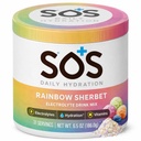 SOS Hydratation Mélange de poudre d'électrolyte , 31 portions , faible sucre , 15 calories , Keto-friendly & Rapid Réhydratation