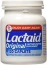Lactaid Original Stärke Lactase Enzym Supplement, Caplets - 120 ea