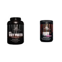 Animale 100% Whey Protein Powder – Whey Blend per pre- o post-allenamento, Recovery & Fury Pre Workout Powder Supplement per energia e messa a fuoco 5g BCAA 350mg Caffeina Nitric Oxide