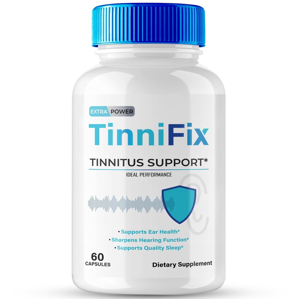 Tinnifix Tinnitus Relief für Ringen Ohren Kapseln - Fortgeschrittene Hörgerät Formel Pillen, Tinnifix Pillen Pflege gesundes Gehör, Alle natürlichen Ohr Gesundheit, Tinni Fix Bewertungen (60 Kapseln)