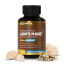 Lions Mane Supplement Kapseln, Lion Mane Mushroom 1200mg, Brain & Immununterstützung, Non-GMO, Non-Gluten, Vegan-Friendly, Lion’s Mane Powder, 120 Count