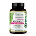 Emerald Labs Women's 45+ Clinical Multi - Multivitamin per il supporto completo, Bone & Heart Health* - Progettato per le donne 45+ - senza glutine & vegetariano - 120 capsule vegetali (30-Day Supply)
