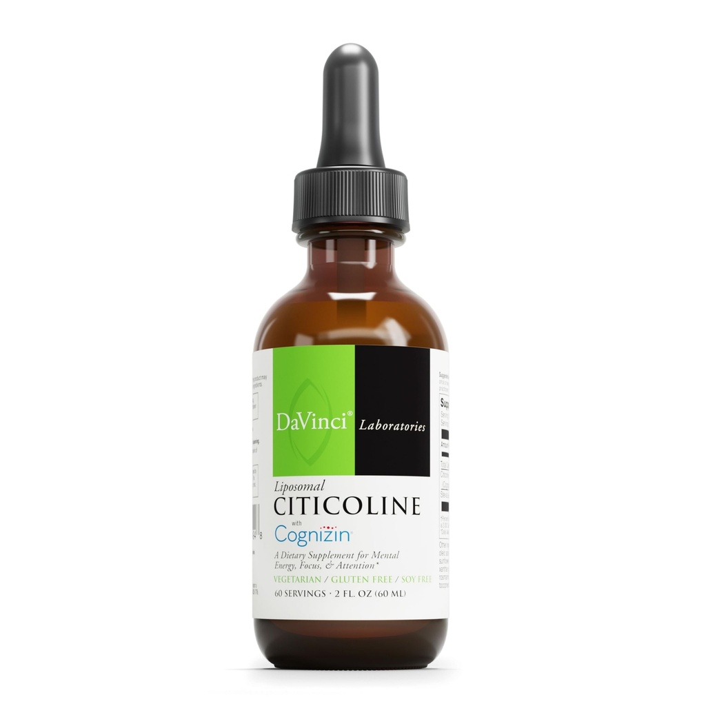 DaVinci Laboratories - Liposomal Citicoline - 60 Servierungen - 2 Fl Oz