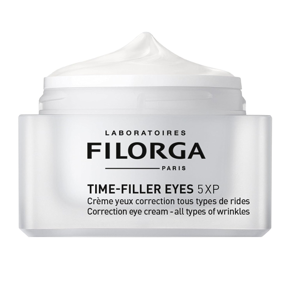 Filorga Time-Filler Eyes Daily Anti Aging and Wrinkle Reducing Eye Cream Mit Hyaluronsäure zu minimieren Falten und dunkle Kreise, Lift Eyelids, und Enhance Lashes