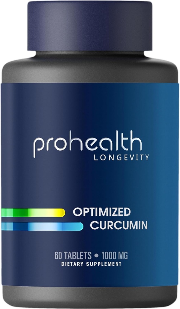 ProHealth Langlebigkeit Optimierte Curcumin Longvida® - 1000 mg, 60 Tabletten