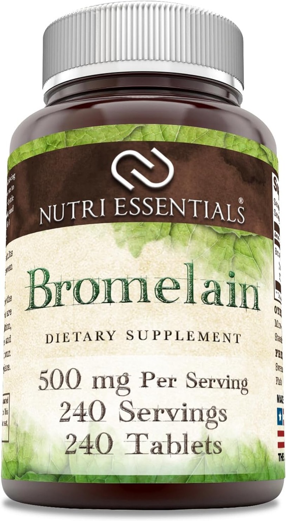 Bromelain 500 mg 240 Comprimés Suppléments de non-OGM