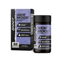 ONNIT New Mood Daily Stress Support Kapseln, IGENTM Non-GMO getestet, Schlaf und Stimmung Unterstützung Ergänzung für Männer und Frauen, Tägliche Stress Management Kapseln, 60 Zähler