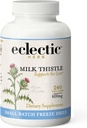 Institut éclectique Thistle de lait non-OGM séché au gel brut avec Silymarin pour le soutien du foie - Détox, nettoyage et entretien