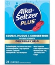 Alka-Seltzer Plus Maximum Strength Cough, Mucus & Congestion Powermax Liquid Gels, schnelle und effektive Chest Congestion Relief, Cough Suppressant, für Erwachsene und Kinder 12 Jahre und älter 24 Count
