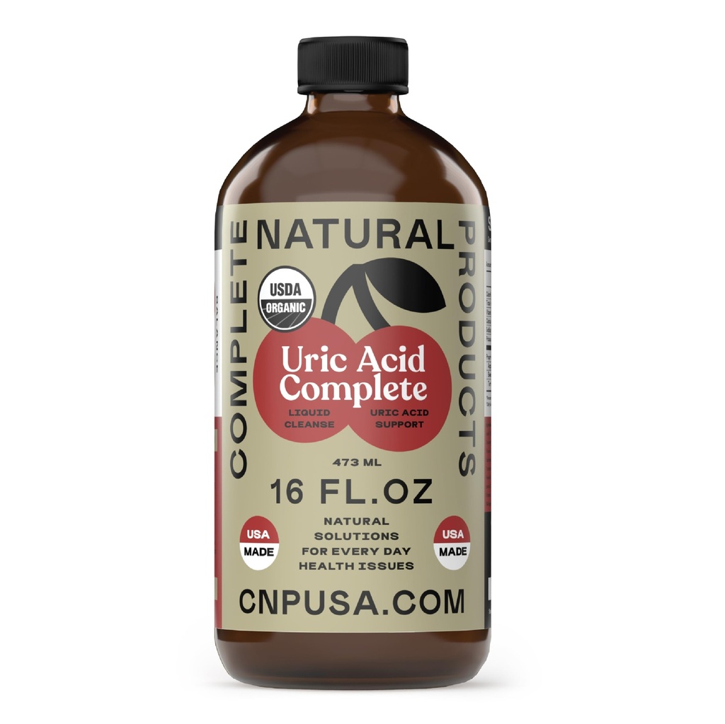 Vollständige natürliche Produkte Uric Acid Complete - 16oz Glasflasche