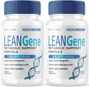 les laboratoires Lean Gene supplément, formule de soutien métabolique, Lean Gene pour la perte de poids avancée, Lean Gene capsules de force maximale, LeanGenex pilules tout-naturelles (120 capsules) (paquet de 2)