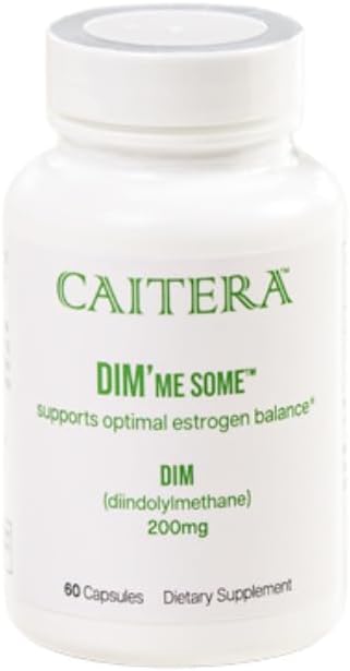 DIM'me Some | Diindolylmethan Nahrungsergänzung 200mg | Hilft Hormon Balance zu fördern | Mischung aus kreuzigen Gemüse + Antioxidantien Vorteile | Vegan 60 Kapseln