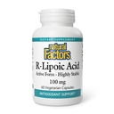 Natürliche Faktoren, R-Lipoinsäure, Antioxidans-Unterstützung, 60 Kapseln