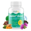 15-in-1 Detox Binder, Charcoal attivato, Zeolite & Bentonite Clay, Chlorella, 1500 MG Detox Supplemento massimo assorbente, fegato Gut Detox Cleanse, 90 capsule vegan