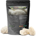 Go Nutra - Polvere di mane del leone, Potent 10:1 polvere di mushroom del leone con il 30% di polisaccaridi, estratto di mane del leone puro per tè, succo, acqua e altro, Non-OGM, Vegan, 4 oz