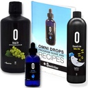 Omni Drop Programm Bundle von 3 Produkten - das "Get Started Package" beinhaltet Omni Drops Diät Tropfen mit Vitamin B12 - 4 Unze Flasche mit Programm Guide, Omni IV mit Glucosamin, OmniTrim Nite Lite