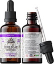 Teinture de la casquette, extrait de la casquette biologique, gouttes de la casquette (Scutellaria lateriflora) Herbe séchée 2 0z (60 ml)