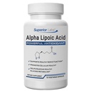 Superior Labs Alpha Lipoic Acid 600 mg Kapseln, Reine Non-GMO ALA, hohe Absorption, Nerve Unterstützung, Gesunde Zirkulation und Nerve Response, Gesundes Alterndes Antioxidans, 120 Veg Caps, 4-Monats-Versorgung