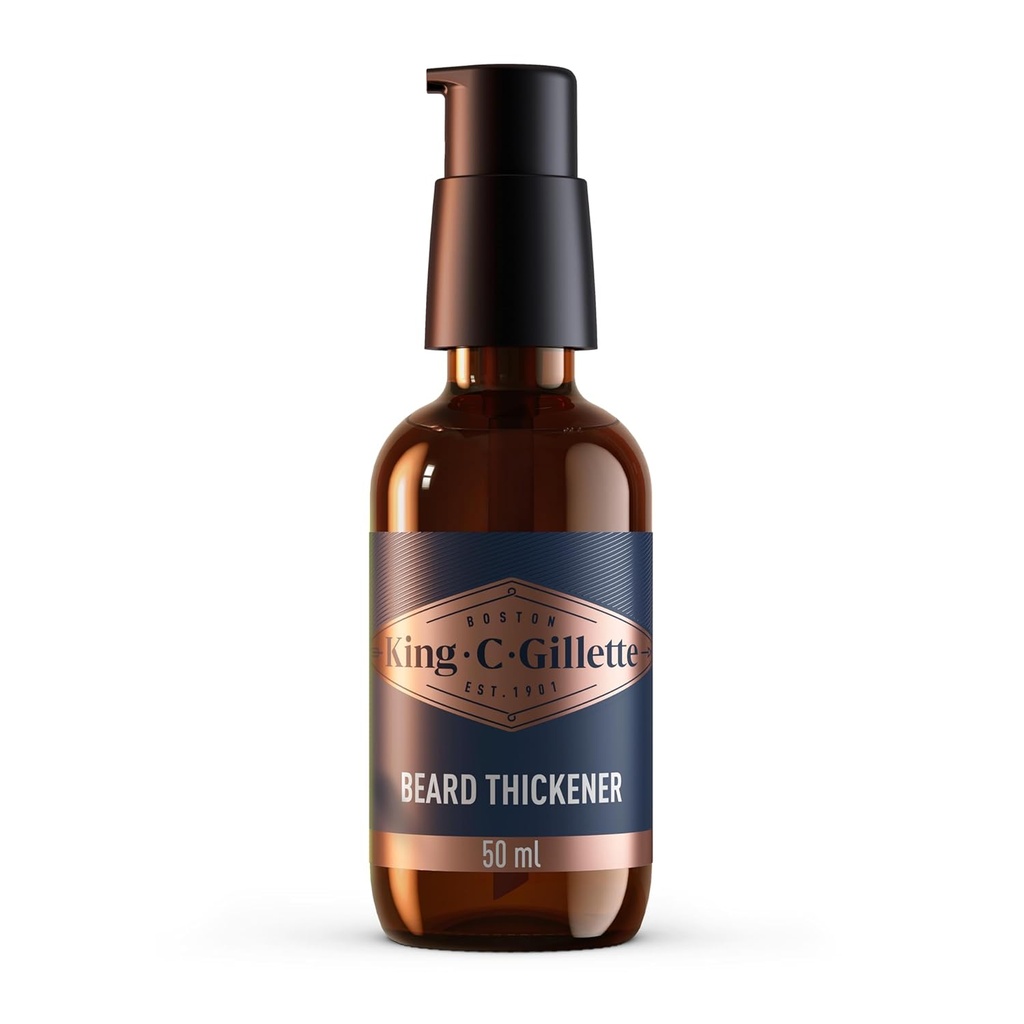 König C. Gillette Bart Thickener formuliert mit Vitamin B-Komplex und Koffein, 1.7oz